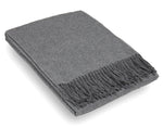 Paddington Throw - Fine Wool Blend - Slate V164-PA16