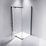 Shower Screen 1200x800x1900mm Framed Safety Glass Pivot Door By Della Francesca V63-829231