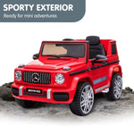 Mercedes Benz AMG G63 Licensed Kids Ride On Car Remote Control - Red CAR-G63-RD