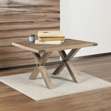 Woodland 60cm Lamp Table Coffee Sofa Side Laptop Desk Timber Wood Natural V315-VHND-MONT-05