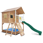 Lifespan Kids Warrigal Cubby House - Green Slide V420-LKCH-WAR-GRN