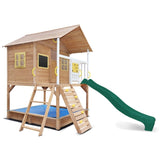 Lifespan Kids Warrigal Cubby House - Green Slide V420-LKCH-WAR-GRN