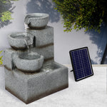 Lambu Solar Fountain Water Bird Bath UM1222-SOL