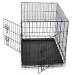 YES4PETS 42' Collapsible Metal Dog Cat Puppy Rabbit Puppy Crate Cage V278-CR42