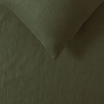 Vintage Design Homewares 100% Linen Olive Sheet Set Super King V442-HIN-SHEETS-LINEN-OLIVE-SK