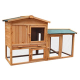 Furtastic Large Wooden Chicken Coop & Rabbit Hutch With Ramp WCC-JOY-005-LHR