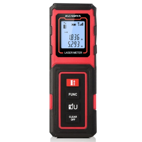 KEAMYA 40m Laser Distance Measurer Meter Range Finder Area Volume Digital V219-MSMLMTKMYAK14