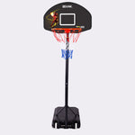 Dr.Dunk Basketball Hoop Stand System Kids Height Portable Adjustable Ring Net V219-SPTBBLDRDA21B