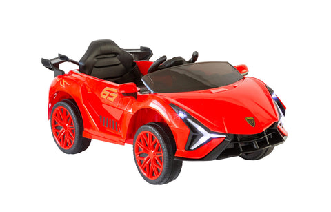 Ferrari Inspired 12V Ride-on Electric Car with Remote Control - Red V196-BZL909