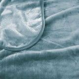 J.Elliot Home 450gsm Solid Faux Mink Blanket Steel Blue V442-IDC-BLANKET-SOLIDFAUX-STEELBLUE-QS