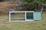 YES4PETS Rabbit Hutch Guinea Pig Cage , Ferret cage V278-RH240-RUBY