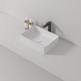 Rectangle Cast stone - Solid Surface Basin 500mm V567-PS-2211B