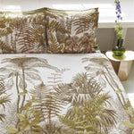 Bedding House Caribe Ochre Cotton Quilt Cover Set King V442-HIN-QUILTCS-CARIBE-OCHRE-KI