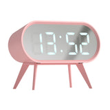 Newgate Space Hotel Cyborg Led Alarm Clock Pink V398-NGSH-CYBO-S1-PK