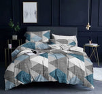 Elliot King Size Duvet Quilt Cover Set V493-MK-402