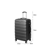 Slimbridge 28"Luggage Case Suitcase Grey 28 inch LG1009-28-DG