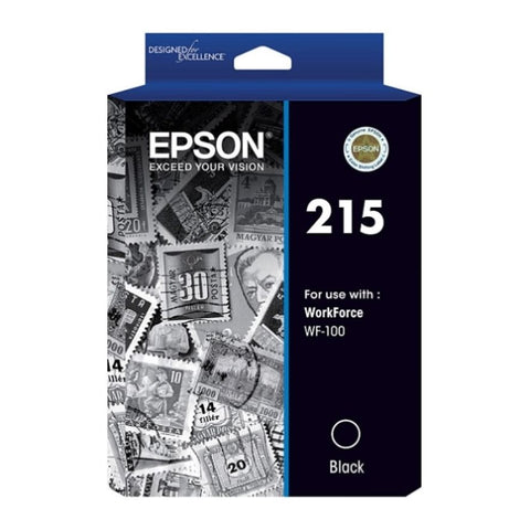 EPSON 215 Black Ink Cartridge V177-D-E215B
