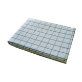 Cotton Grid Checks Oblong Table Cloth Blue 130 x 180cm V442-BZO-TABLEC-GRIDCHECKS180-BLUE-RE