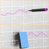 Large Magnetic Fridge Whiteboard Weekly Calendar Planner Acrylic White Board Set V201-DATE0600WH8AU