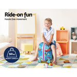 Wanderlite 17" Kids Ride On Luggage Children Suitcase Trolley Travel Car LUG-ABS-KIDS-CAR