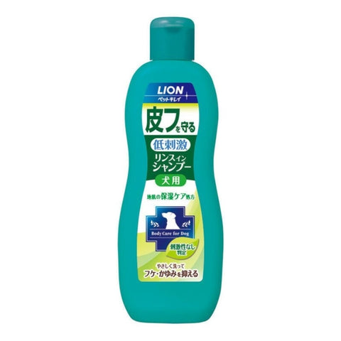 [6-PACK] Lion Japan Pet Clean Skin Protection Rinse In Shampoo 330ml For Dogs V229-4903351001862