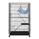 i.Pet Rabbit Cage 100cm Hutch 3 Level Indoor Guinea Pig Ferret PET-RAB-CAGE-GV1907