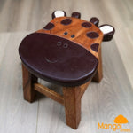 Kids Wooden Stool Giraffe V574-PLANETSTOOLGIRAFFE