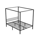 Artiss Bed Frame Queen Size Metal Frame POCHY MBED-C-POCHY-Q-BK-AB