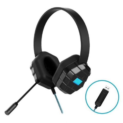 Gumdrop DropTech USB B2 Kids Rugged Headset - Compatible with all devices with USB connector V177-MA-15GD-DT-HS-B2