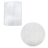 Checkered Crisp White Luxury Jacquard Tablecloth 180 x 230 cm V442-ABR-TABLEC-CHERKERED230-WHITE-RE