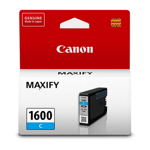 CANON PGI1600 Cyan Ink Tank V177-D-CI1600C