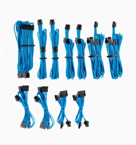 CORSAIR Corsair PSU - BLUE Premium Individually Sleeved DC Cable Pro Kit, Type 4 Generation 4 V177-L-PSCP-8920225