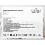 Giselle Bedding Heated Electric Throw Rug Fleece Sunggle Blanket Washable Silver EB-THROW-RUG-SR
