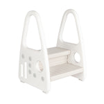 Levede Toddler Step Stool Ladder Tower KD1079-WHGY