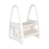 Levede Toddler Step Stool Ladder Tower KD1079-WHGY