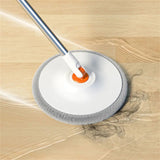 Cleanix Clean Sewage Separation Mop Rotary Hand-Wash-Free Flat Suction Orange white V360-ZC-CLSM0000-OW