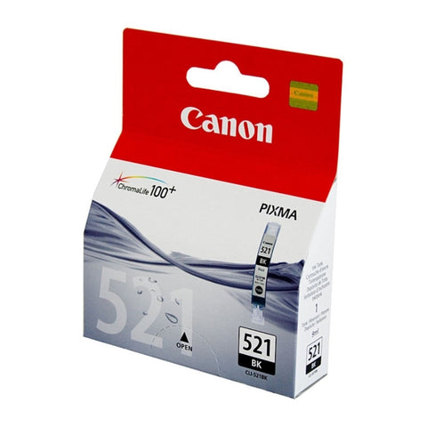 Canon CLI521BKBlack ink tank iP3600, iP4600, MP540, MP620a V177-D-CI521B