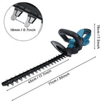 36V Cordless Electric Hedge Trimmer Garden Cutter Pruner W/ 3 Batteries V201-CUT0010BU8AU3