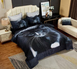 Cat Quilt Cover Set - Queen Size V493-SM-Q-24