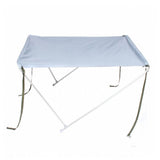 White Boat Foldable Anti-UV Tent Sunshade Awning Bimini Top Canopy Cover V213-SAHDE-A-WHT