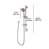 Hand Held Shower Rail Soap Dish Bathroom Set V63-826341