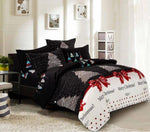 Merry King Single Size Christmas Quilt/Duvet Cover Set V493-MKS-259