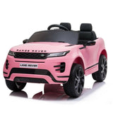 Land Rover Licensed Kids Electric Ride On Car Remote Control - Pink CAR-LRV-PK