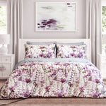 Ardor Felicity Printed Floral Quilt Cover Set King V442-INT-QUILTCS-FELICITY-ROSE-KI