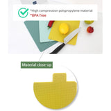 Index Cutting Board Set 3P with a Holder Kitchen Stand Fish Chopping Board V274-HA-TS-CUTBD-3P