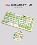 KZZI K75 PRO RGB 75% Wireless Gasket Mechanical Night Grey Keyboard, Triple Mode, Eternity Tactile V413-K75PRO-PLUS-NG