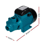 Giantz Peripheral Water Pump Garden Boiler Car Wash Auto Irrigation House QB80 PUMP-QB80-BU