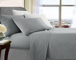 ultra soft microfibre sheet set queen silver V517-MF1000-QSIL