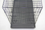 YES4PETS 42' Portable Foldable Dog Cat Rabbit Collapsible Crate Pet Rabbit Cage with Cover V278-CR42-W-COVER-BK