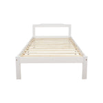 Natural Wooden Bed Frame Home Furniture V63-843131